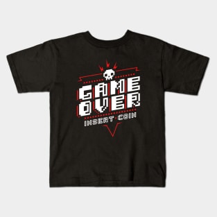 Game Over (Red) Kids T-Shirt